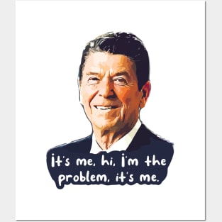 Reagan Anti-hero Posters and Art